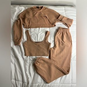 Beige-cream cool set